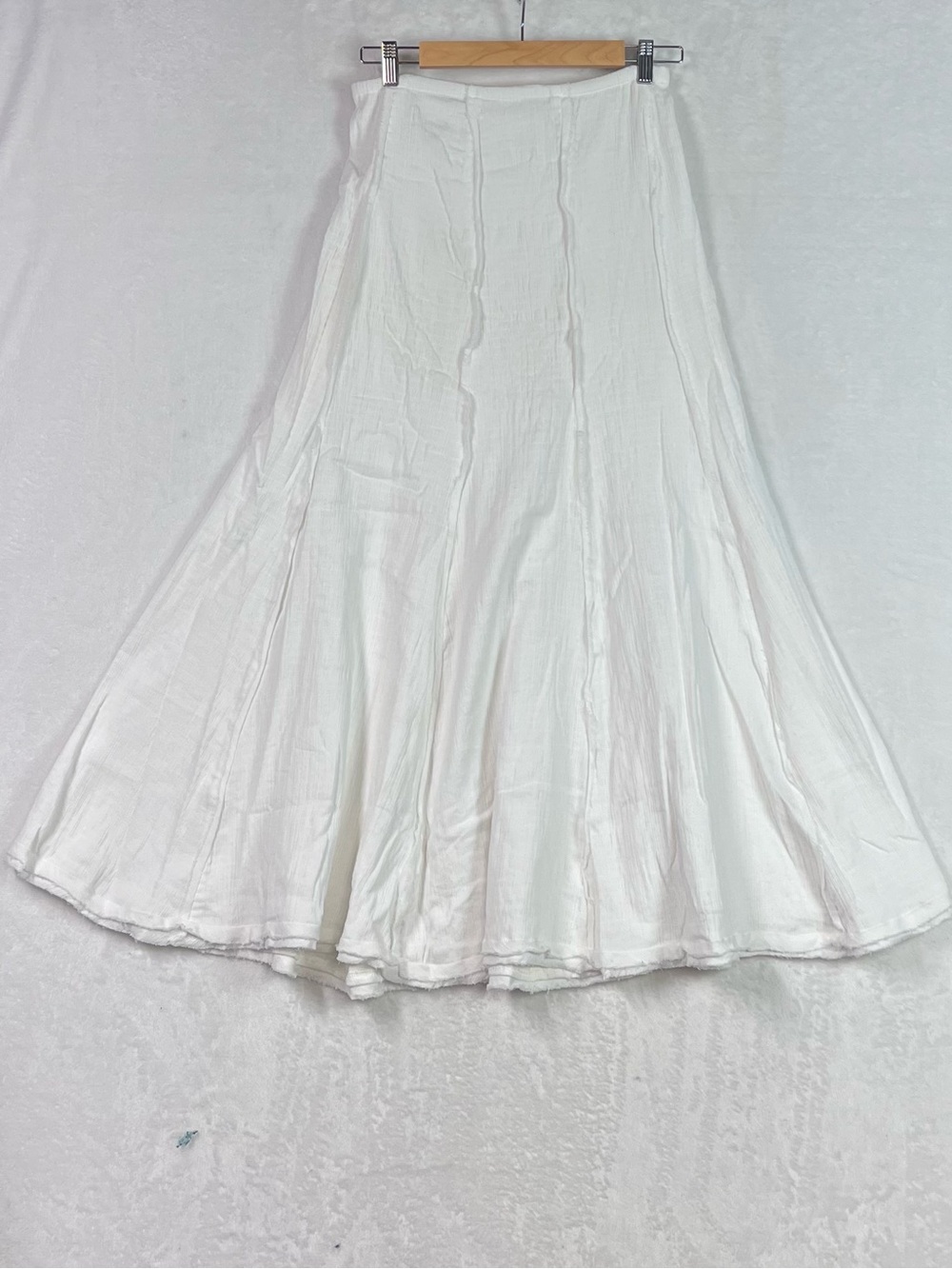 Free People White Maxi Skirt